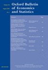 OXFORD BULLETIN OF ECONOMICS AND STATISTICS杂志封面